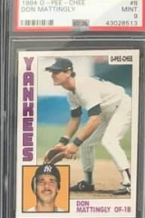 1984 OPC Mattingly PSA 9