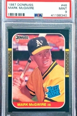 1987 Donruss Mark McGwire (2)