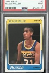 1988 Miller Basketball PSA 9