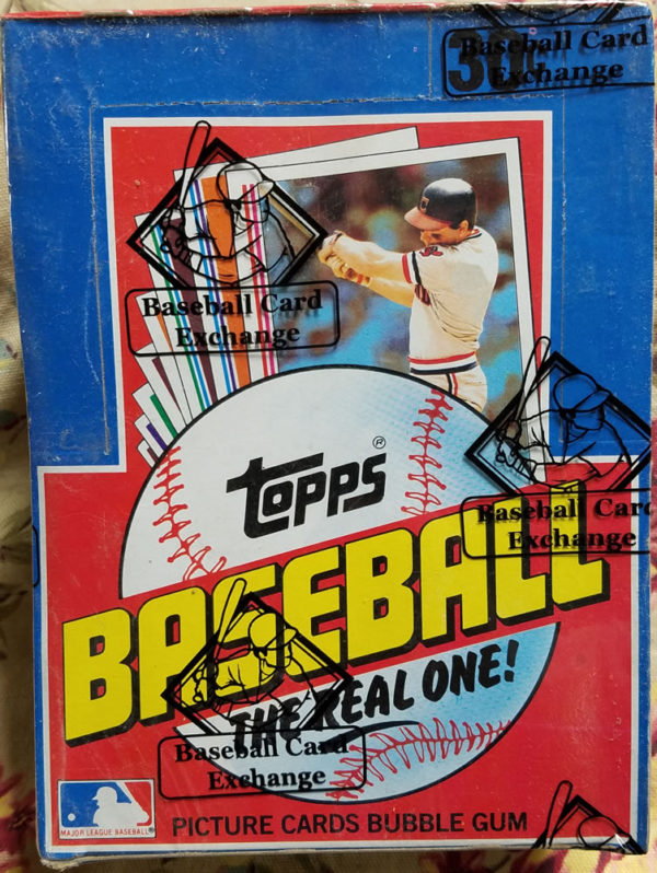 1982 TOPPS Box BBCE - Ripping Vintage Packs