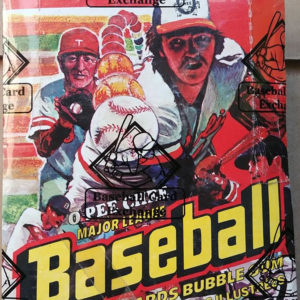 1978 OPC Baseball Wax Box BBCE