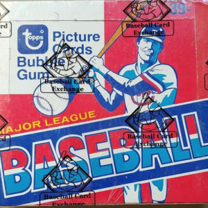 1978 Topps Baseball Cello Box BBCE