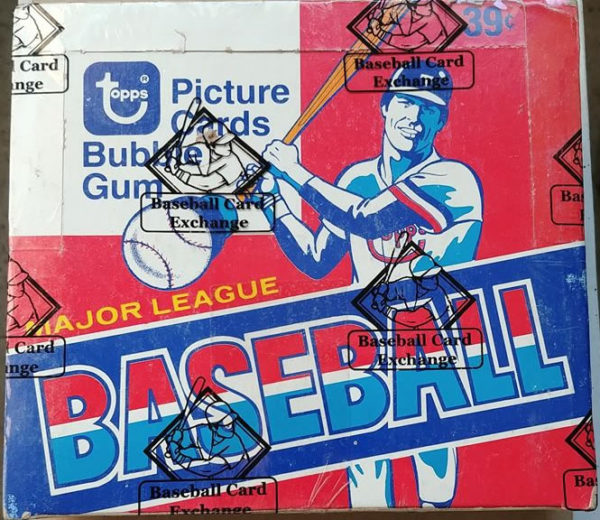 1978 Topps Baseball Cello Box BBCE