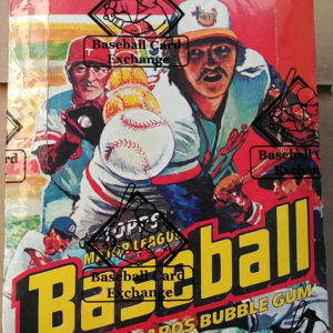 1978 Topps Baseball Wax Box BBCE