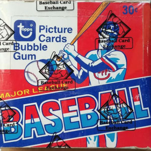 1979 Topps Baseball Cello Box BBCE