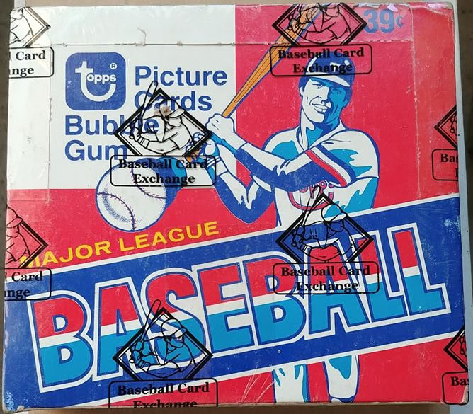 1980 Topps Baseball Cello Box Bbce - Ripping Vintage Packs