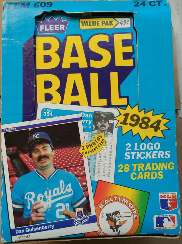 1984 Fleer Baseball Cello Box - Ripping Vintage Packs