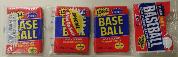 1984 Fleer Baseball Rack Pack