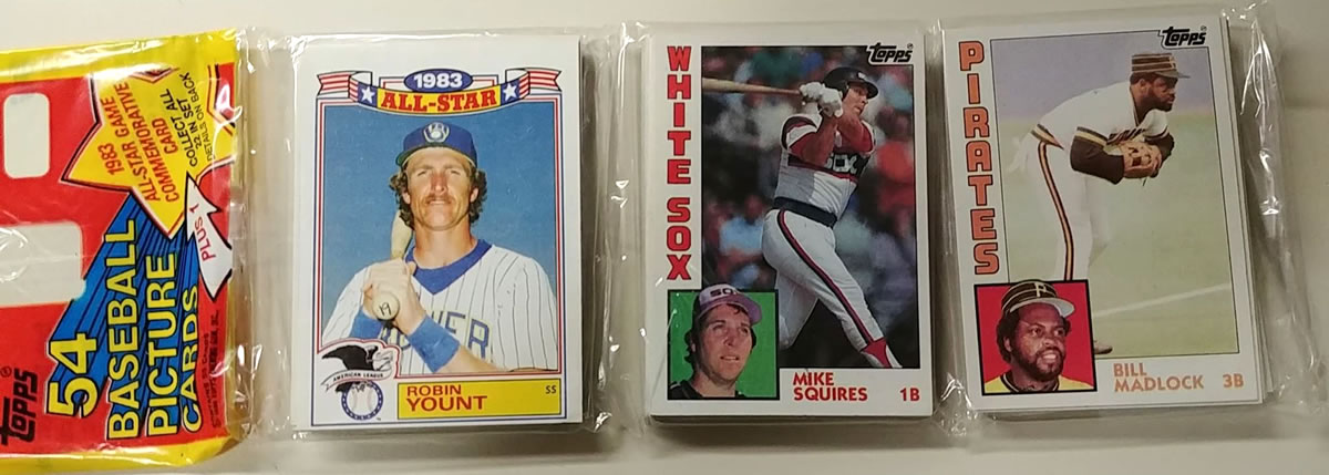 Vintage 1984 Topps Baseball Card Rack Pack - collectibles - by owner - sale  - craigslist