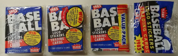 1985 Fleer Baseball Rack Pack