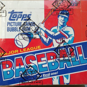 1985 Topps Baseball Cello Box BBCE