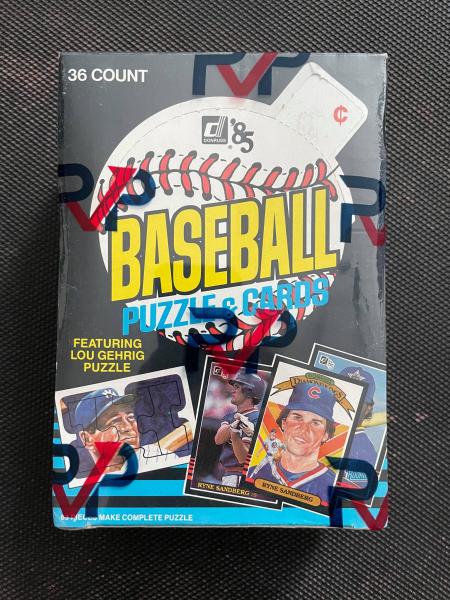 1986 Donruss Baseball RVP Authentic Unopened Wrapped Wax Box - Ripping  Vintage Packs