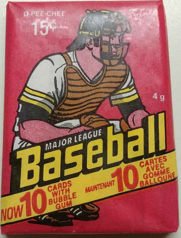 1978 OPC Baseball Wax Pack