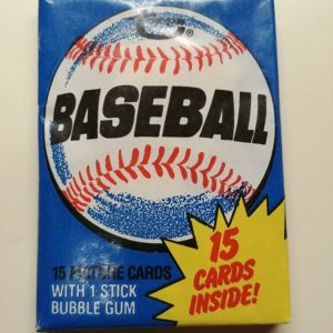 1980 topps baseball wax pack