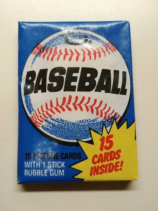 1980 topps baseball wax pack