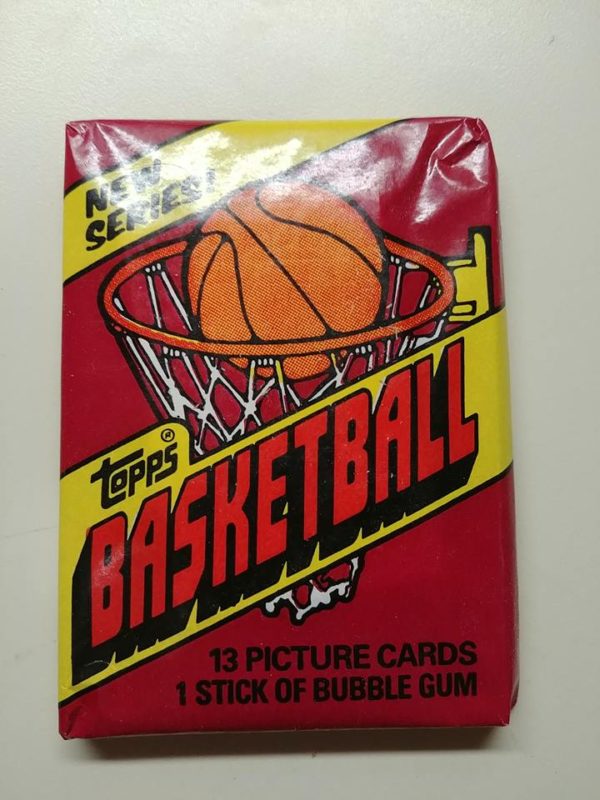 1981 topps basketball pack