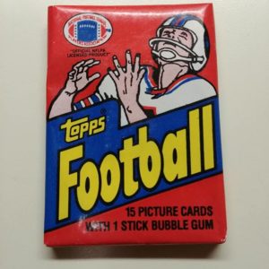 1982 topps football pack
