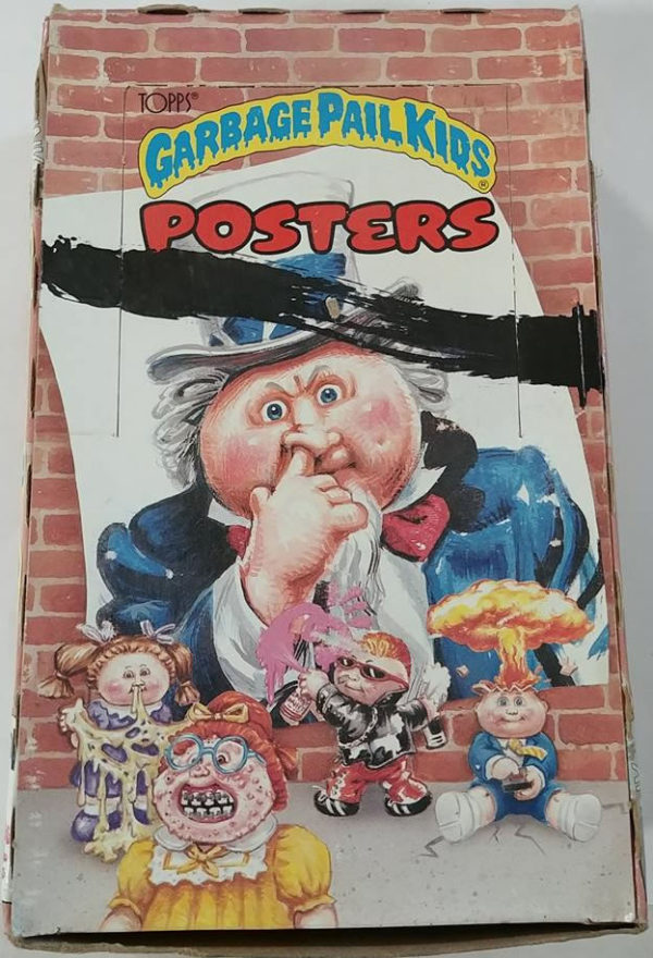 1986 Topps Garbage Pails Kids Posters Box