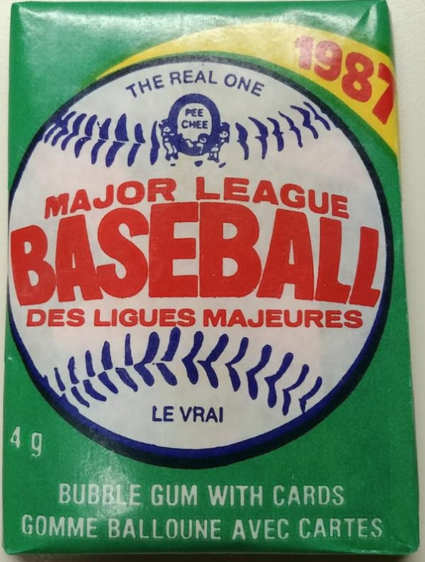 1987 OPC Baseball Wax Pack