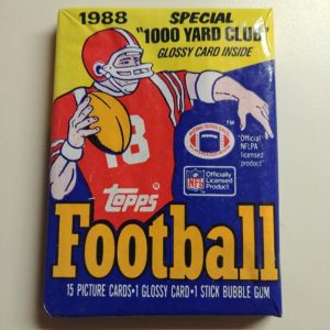 1988 topps football pack