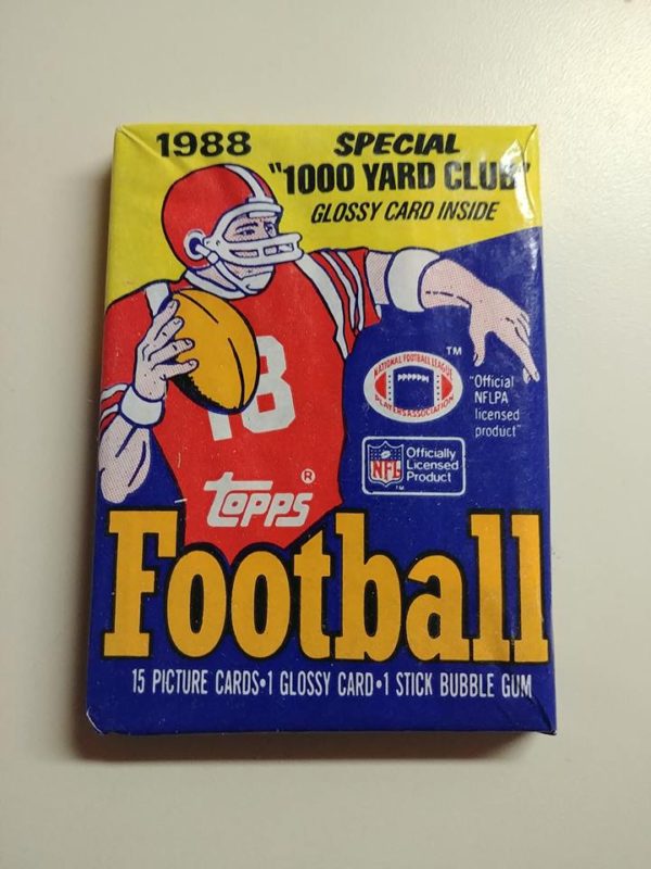 1988 topps football pack