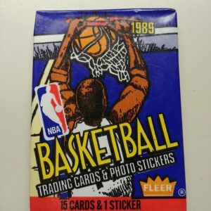 1989 fleer basketball pack