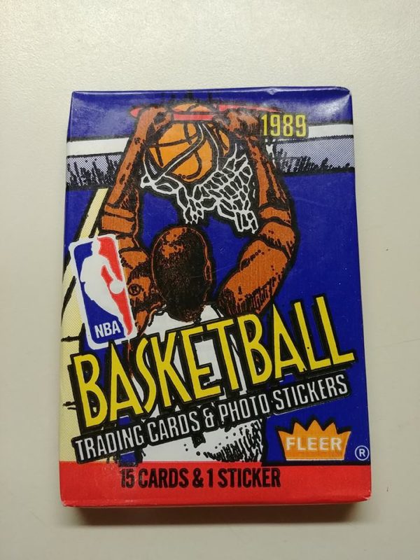 1989 fleer basketball pack