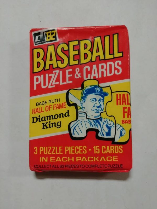 1982 donruss baseball pack