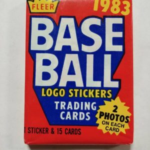 1983 fleer baseball pack