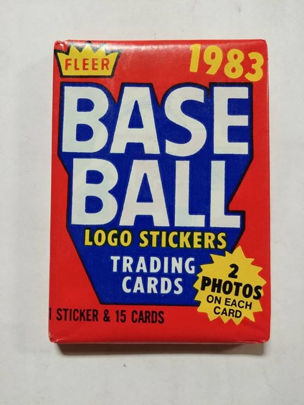 1983 fleer baseball pack