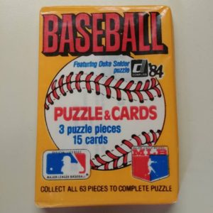 1984 Donruss Baseball pack