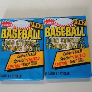 1987 baseball fleer packs