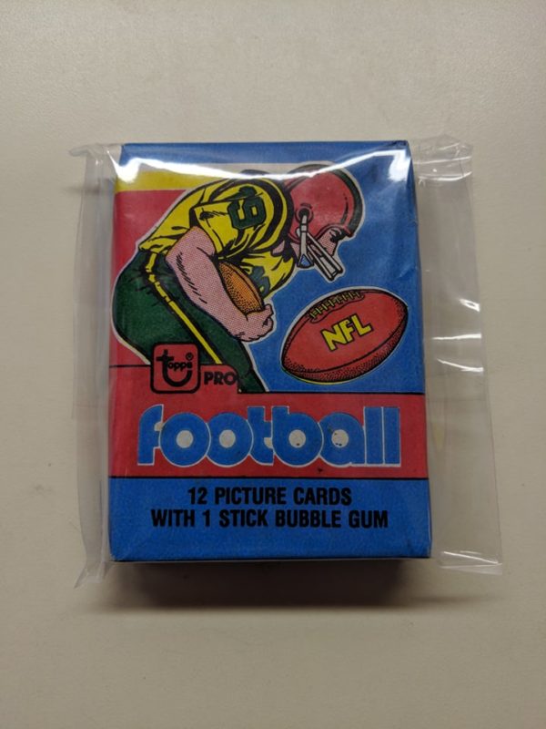 1980 topps football pack