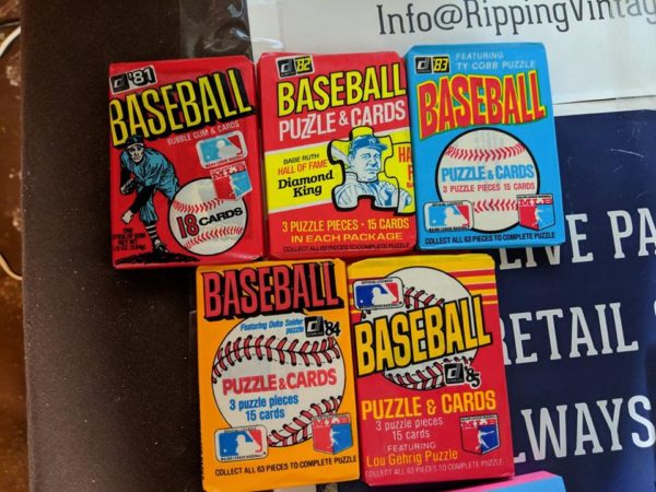 1981-85 donruss baseball mixer