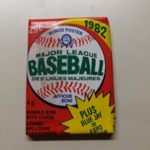 1982 opc baseball pack