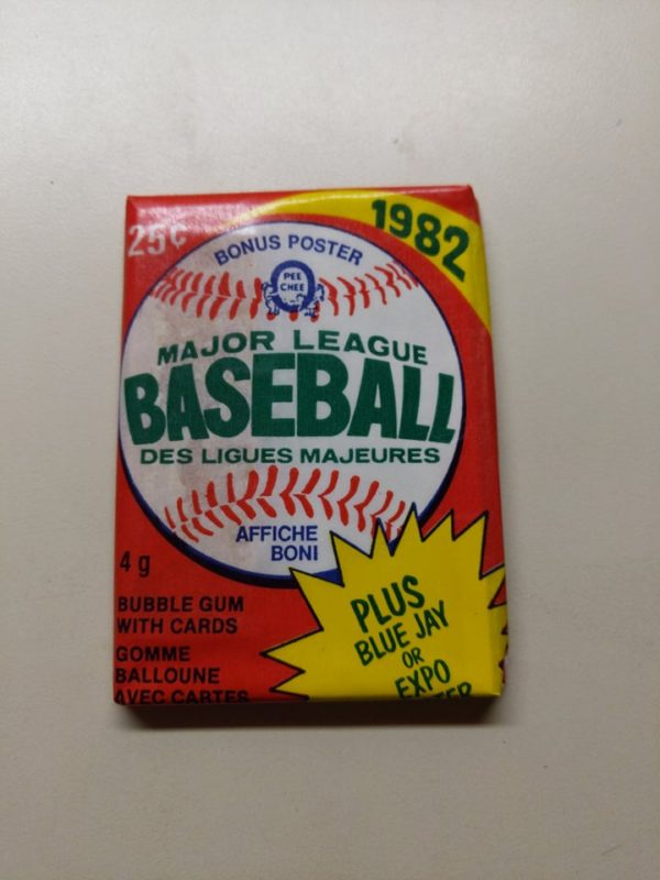 1982 opc baseball pack