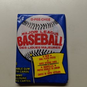 1983 opc baseball pack