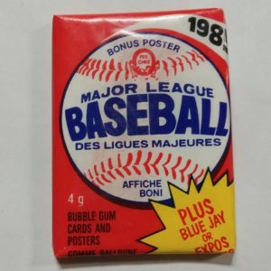 1985 opc baseball pack