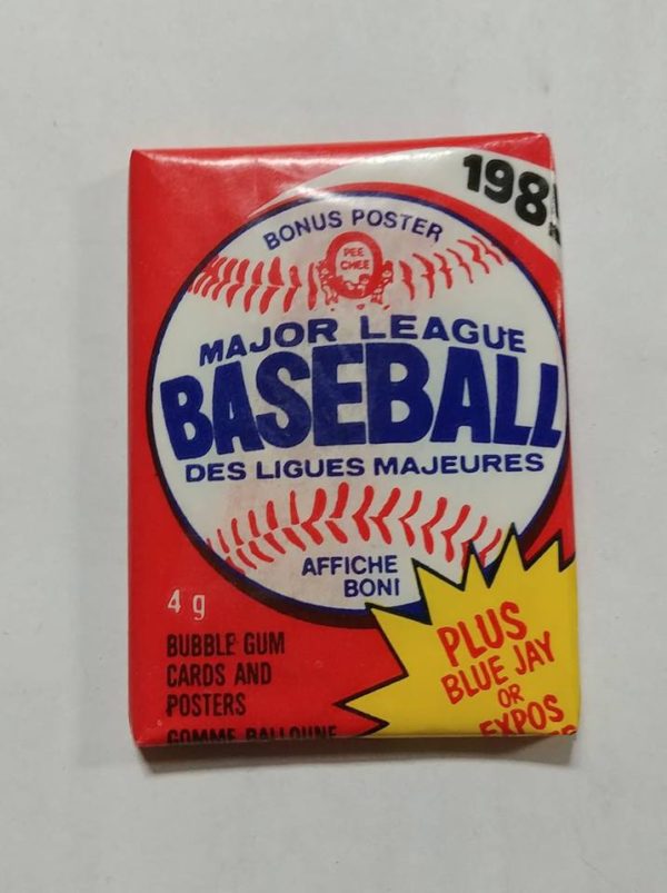 1985 opc baseball pack