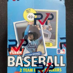 1982 fleer baseball cello