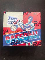 1982 topps baseball cello box