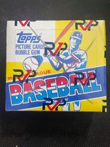 1983 topps baseball cello box