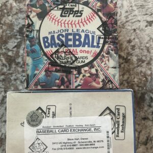 1985 Topps FASC baseball