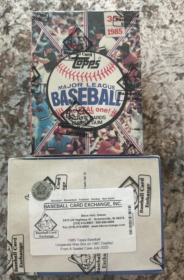 1985 Topps FASC baseball