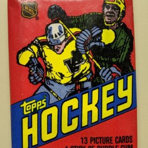 1981 topps hockey pack