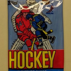 1984 topps hockey pack