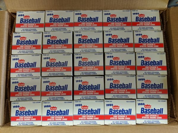 1986 fleer FASC set