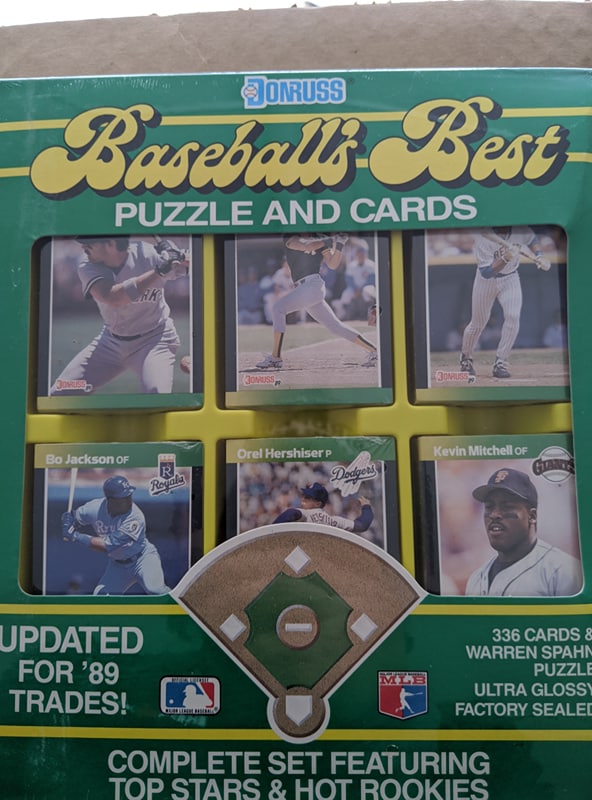 1989 donruss baseballs best sealed set Ripping Vintage Packs