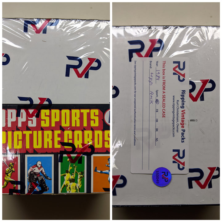 1989 Topps Baseball Unopened Cello Box (FASC)