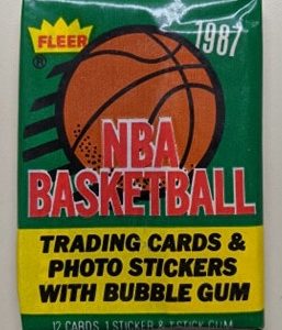 1987 fleer basketball pack